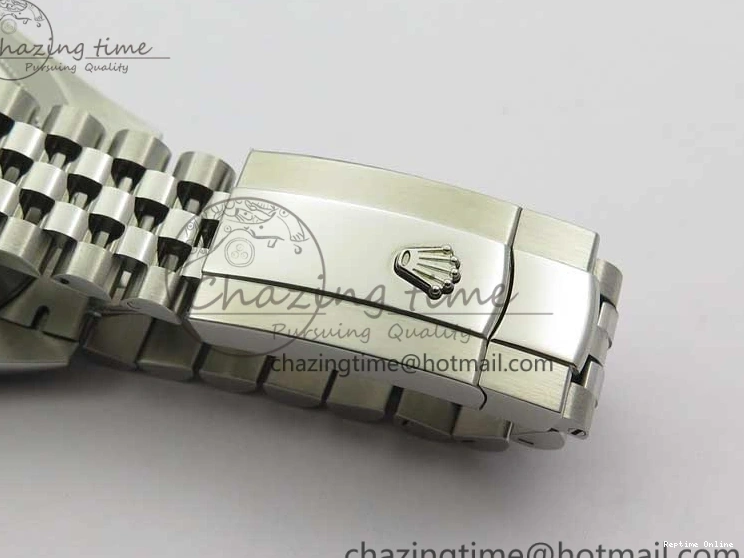 1225 EasyCare DateJust 41mm 126334 SS BP Maker 1:1 Best Edition New Version Blue Crystal Dial on Jubilee Bracelet 3022